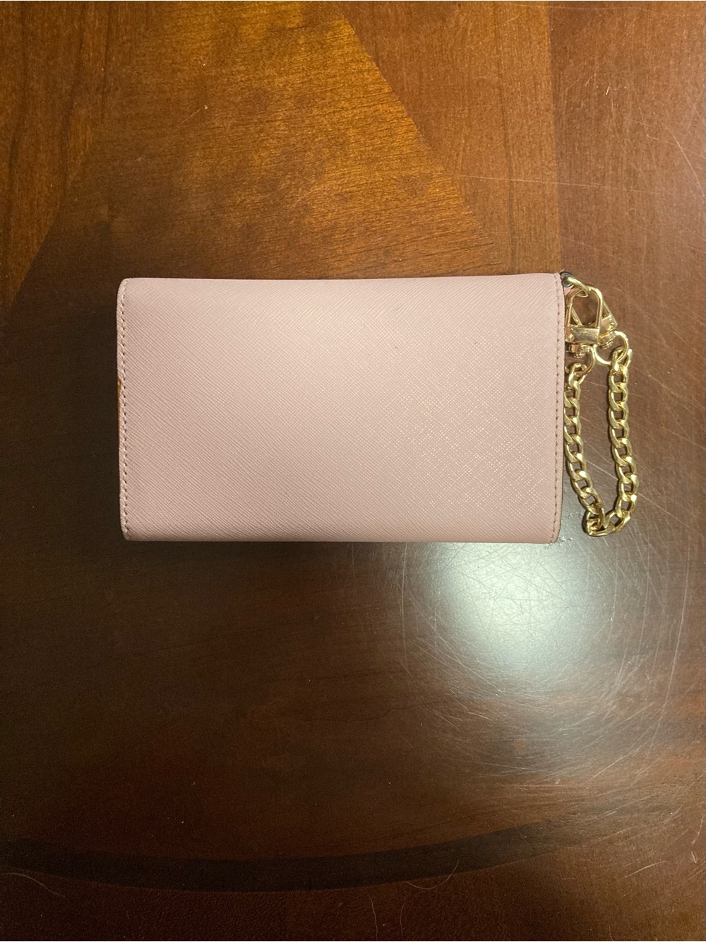 Kate Spade New York Cedar Street Tri-Fold Saffiano Leather Wallet On Chain NWOT - Picture 4 of 14